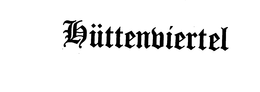 HUTTENVIERTEL trademark