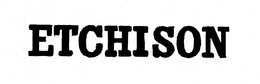 ETCHISON trademark