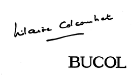 HILAIRE COLCOMBET-BUCOL trademark