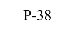 P-38 trademark