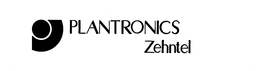 PLANTRONICS ZEHNTEL trademark
