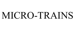 MICRO-TRAINS trademark