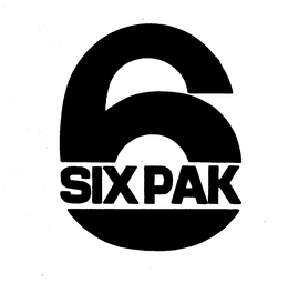 6 SIX PAK trademark