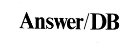 ANSWER/DB trademark