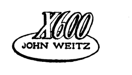 X600 JOHN WEITZ trademark