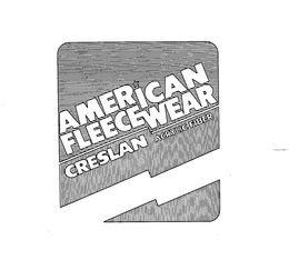 AMERICAN FLEECEWEAR CRESLAN ACRYLIC FIBER trademark