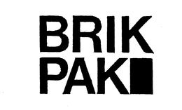 BRIK PAK trademark