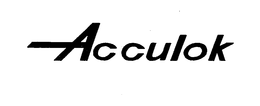 ACCULOK trademark