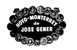 HOYO DE MONTERREY DE JOSE GENER trademark