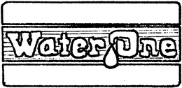 WATER ONE trademark