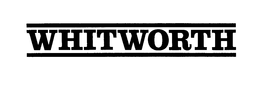 WHITWORTH trademark