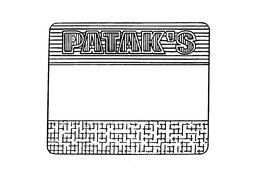PATAK'S trademark