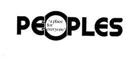 'A PLACE FOR EVERYONE' PEOPLES trademark