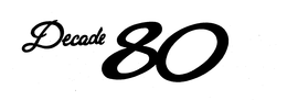 DECADE 80 trademark