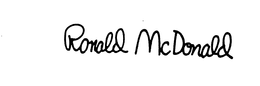 RONALD MCDONALD trademark