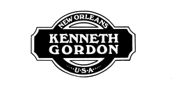 NEW ORLEANS KENNETH GORDON USA trademark