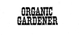 ORGANIC GARDENER trademark