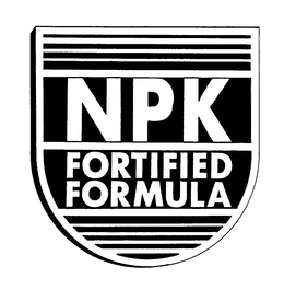 NPK FORTIFIED FORMULA trademark