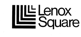 LENOX SQUARE trademark