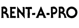 RENT-A-PRO trademark