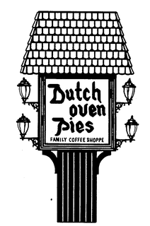 DUTCH OVEN PIES FAMILY COFFEE SHOPPE trademark