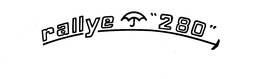 RALLYE 280 trademark