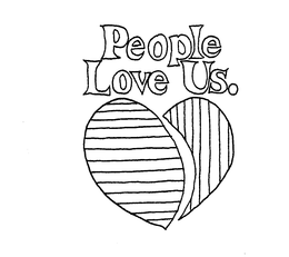 PEOPLE LOVE US. trademark