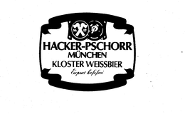 HACKER-PSCHORR MUNCHEN CLOSTER WEISSBIER trademark