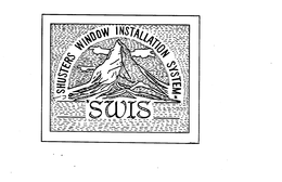 SWIS SHUSTERS WINDOW INSTALLATION SYSTEM trademark