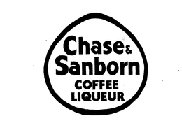 CHASE & SANBORN COFFEE LIQUEUR trademark