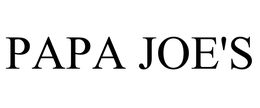 PAPA JOE'S trademark
