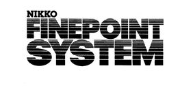 NIKKO FINEPOINT SYSTEM trademark