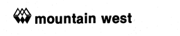 MOUNTAIN WEST trademark