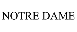 NOTRE DAME trademark