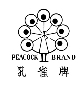 PEACOCK BRAND trademark
