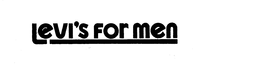 LEVI'S FOR MEN trademark