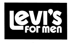 LEVI'S FOR MEN trademark