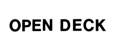 OPEN DECK trademark