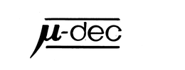 U-DEC trademark