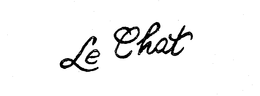 LE CHAT trademark