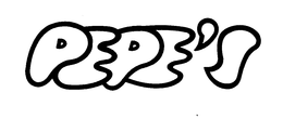 PEPE'S trademark