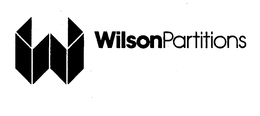 W WILSON PARTITIONS trademark