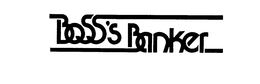BOSS'S BANKER trademark