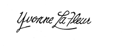 YVONNE LA FLEUR trademark