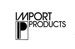 P IMPORT PRODUCTS trademark