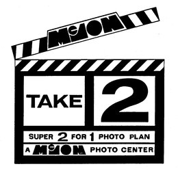 MCJON TAKE SUPER 2 FOR 1 PHOTO PLAN PHOTO CENTER trademark