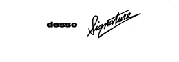 DESSO SIGNATURE trademark
