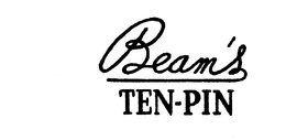 BEAM'S TEN-PINS trademark