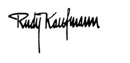 RUDY KAUFMANN trademark