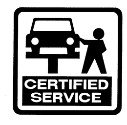 CERTIFIED SERVICE trademark